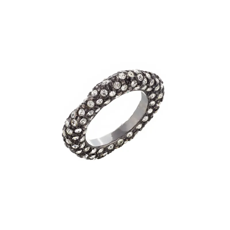 Marcolino Aliança Carmela Del Pizzo em Prata AN914