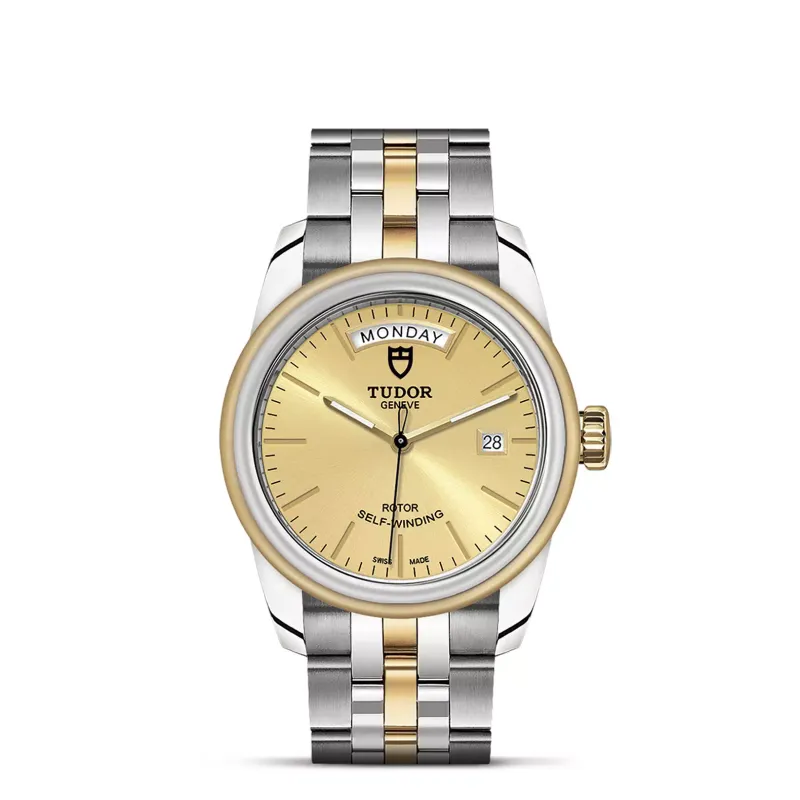 Tudor Glamour Date+Day M56003-0005