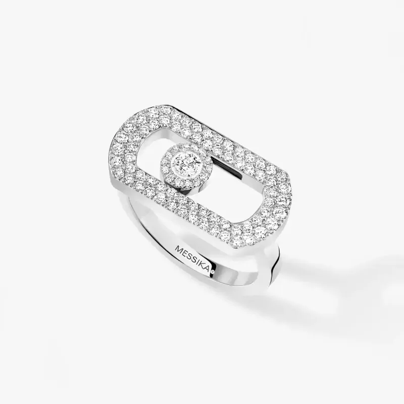 Messika Anel de Diamante em Ouro Branco MEK02AN12937WG53