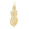 Yellow Gold Filigree Earrings 01BR-OA1440-094