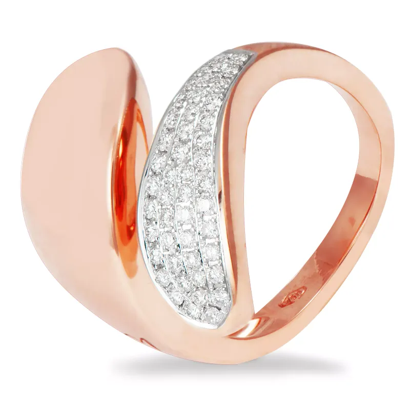 K Di Kuore Anel com Diamantes 435282