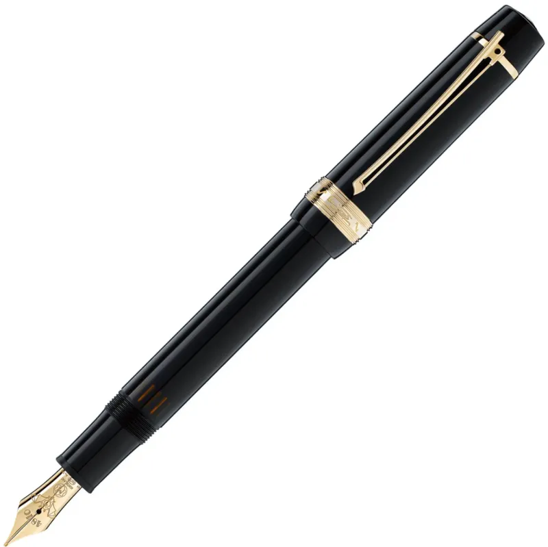 Montblanc FP DON J. Straus II M incl. music box M YELLOW GOLD Au 585 115055