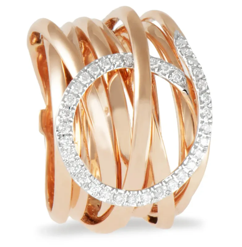 K Di Kuore Anel com Diamantes 433859