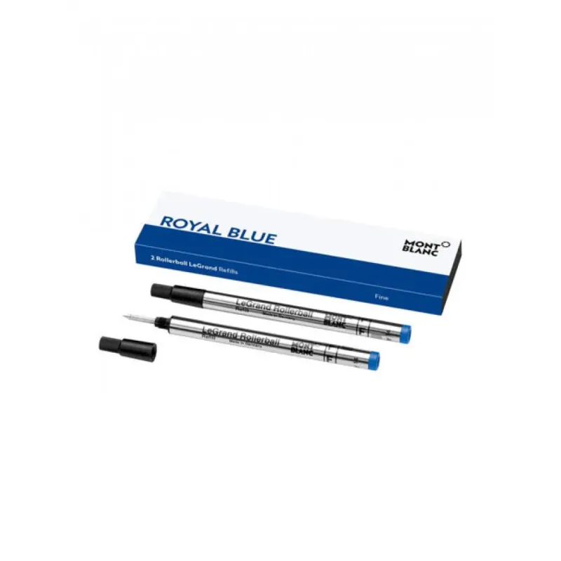 Montblanc 2 Tinteiros Rollerball LeGrand Royal Blue (F) 128227