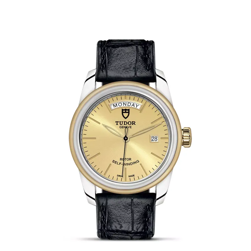 Tudor Glamour Date+Day M56003-0024
