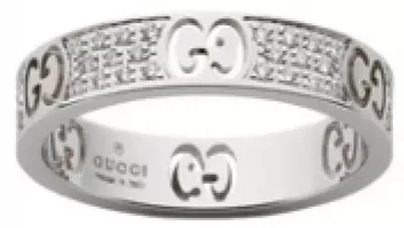 Gucci ANEL GUCCI ICON STARDUST OURO BRAN. E DIAM. YBC163043002014