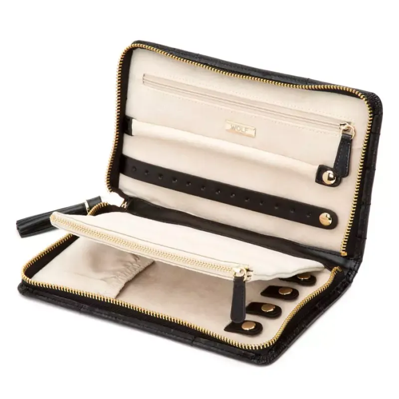 Wolf Caroline Jewelry Portfolio Black 324871