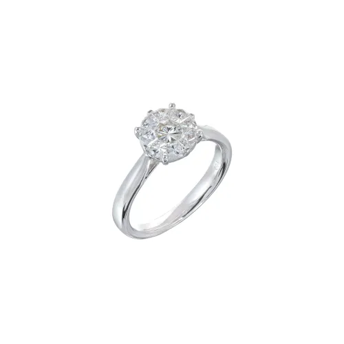 Image White Gold Ring with Diamonds