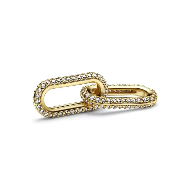 Pandora Double Link Styling Me Pavé in Gold 769660C01