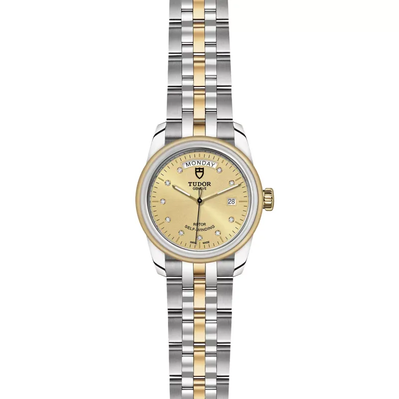 Tudor Glamour Date+Day M56003-0006