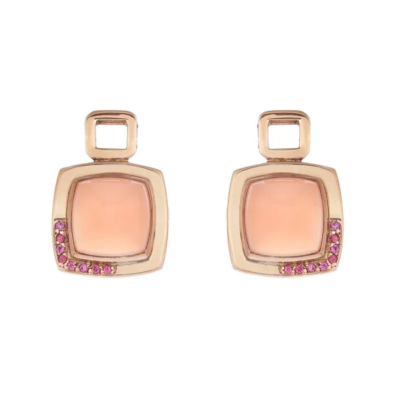 Marcolino Pair of Silver Earrings VGBR005QR-RD