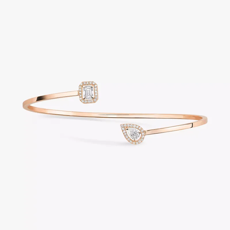 Messika Rose gold diamond bracelet MEK28PU07222PGM