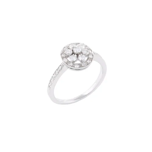 Image White Golf Ring with Diamonds