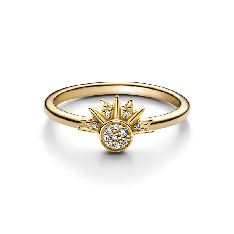 Pandora Celestial Sparkling Sun Ring 162674C01-50