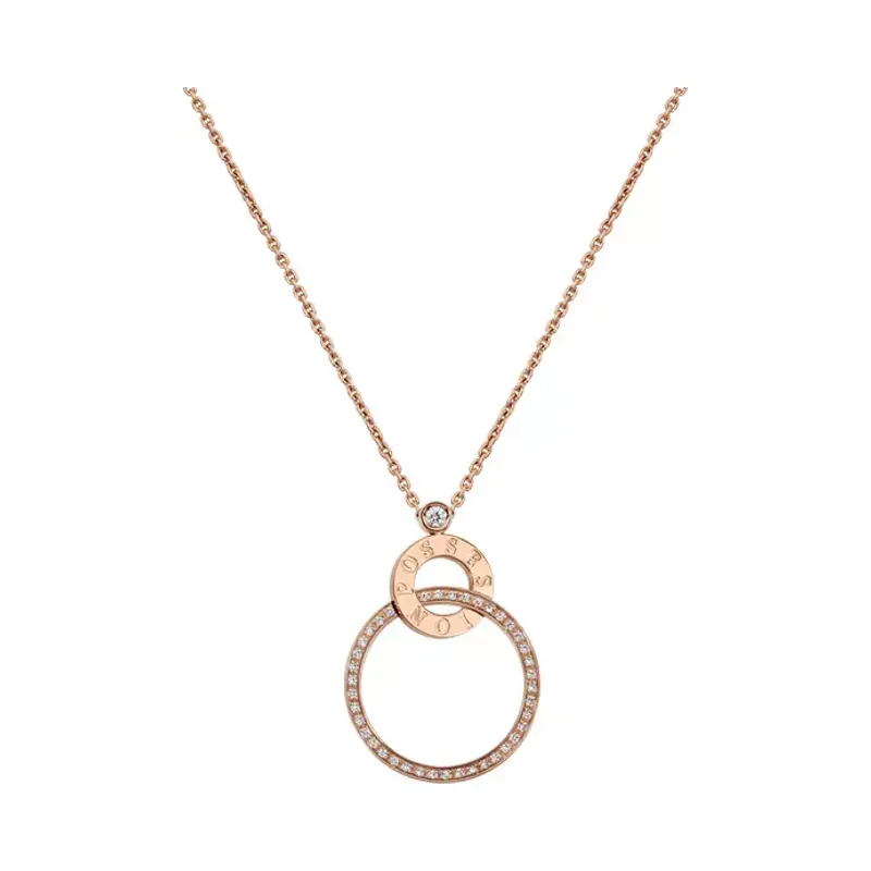 Piaget Colar Possesion Ouro Rosa G33PX310