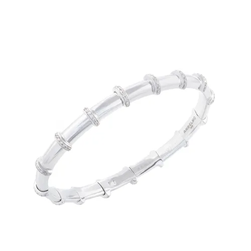 Bracelete Armas Ouro Branco