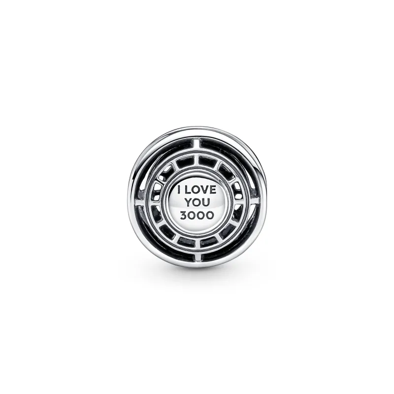 Pandora Marvel Arc Reactor sterling silver charm with blue enamel 790788C01