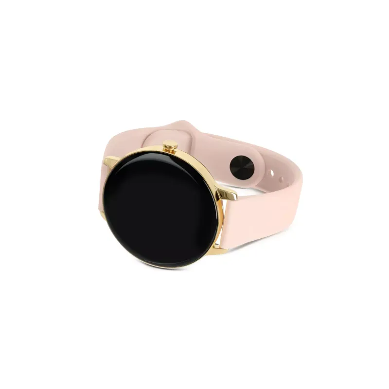One Bracelete Silicone Smartwatch Salmão OSWB01S