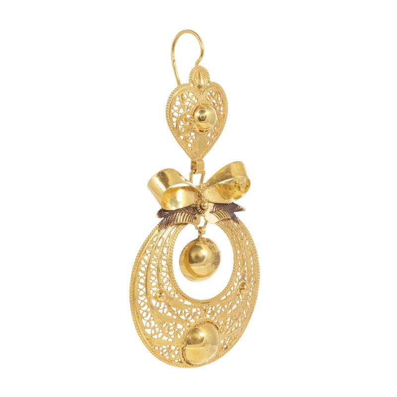 Marcolino Brincos Ouro Amarelo 18BR-OA1007-288