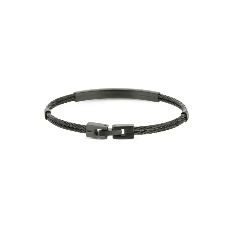 One Endurance Black Bracelet OAMB4208SP