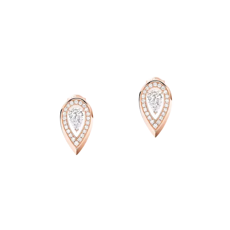 Messika Brincos de Diamante em Ouro Rosa BR.12809.PG