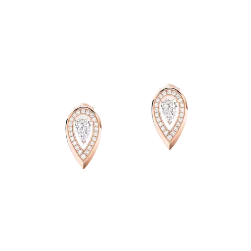 Imagem Brincos de Diamante em Ouro Rosa