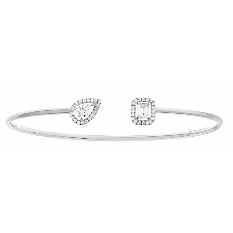 Messika White gold slave with diamonds My Twin MEK.28.PU.7222.WG