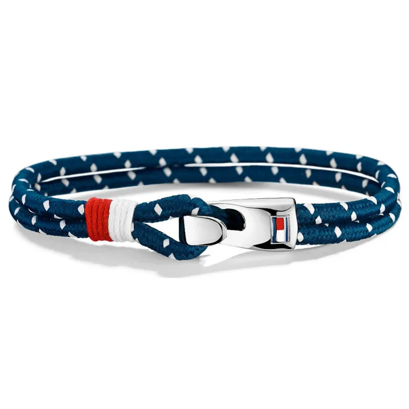 Tommy Hilfiger Pulseira Nylon Azul 2700756