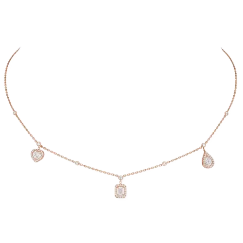 Imagem Colar de Diamantes em Ouro Rosa