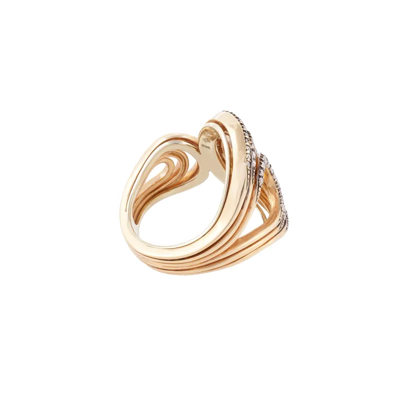 H Stern Dark Rodium Ring A0B197522