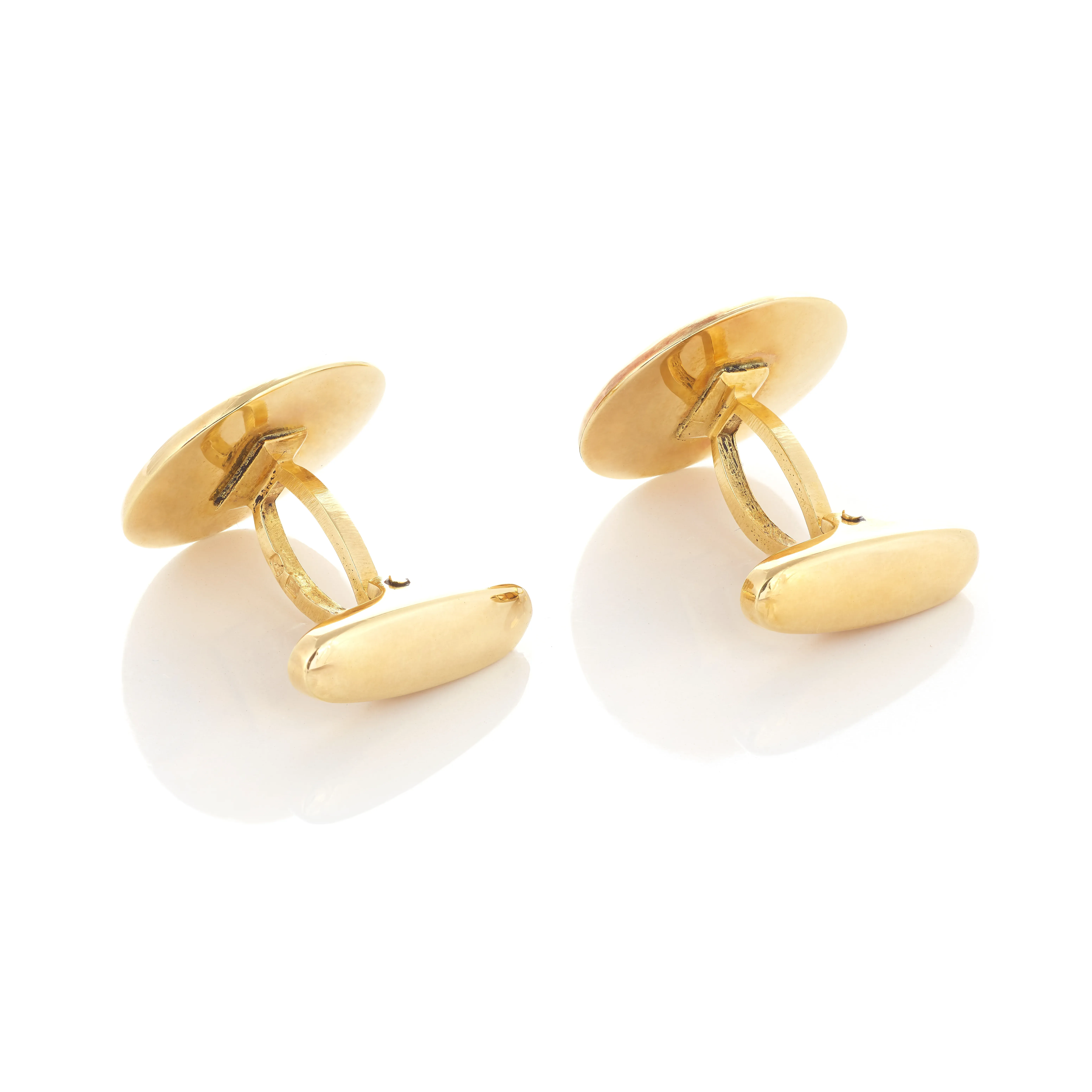 Imagem Botões de Punho Ouro Amarelo