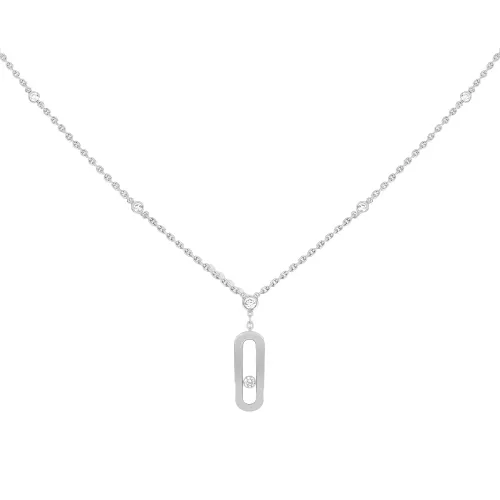 Fio Move Uno Ouro Branco com diamantes