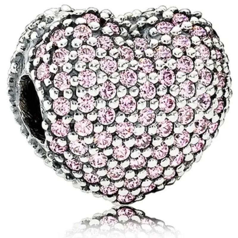 Pandora CLP AG C/ZIRC RS P  HEART 2,1g 791427PCZ