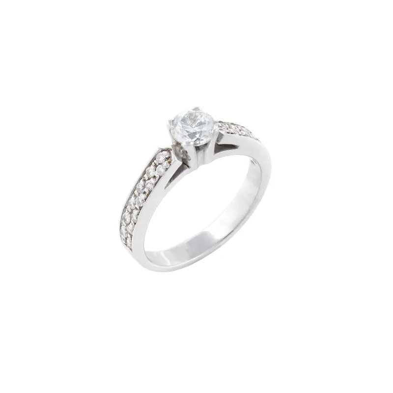 Marcolino White Gold Ring with Diamonds 200533