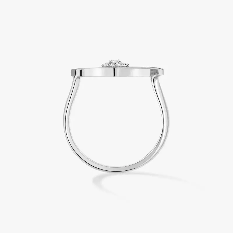 Messika White Gold Diamond Ring Lucky Eye MEK35AN10036YG54