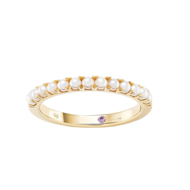 UNIKE ANEL UNIKE MIA ROSE PEARLS GOLD T14 UK.AN.1204.0378