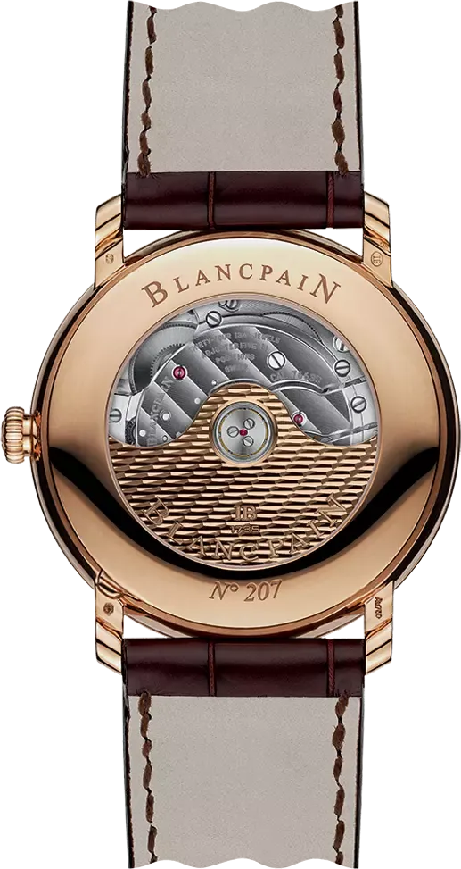 Blancpain Villeret Extra-Plano Segundos Retrógrado
