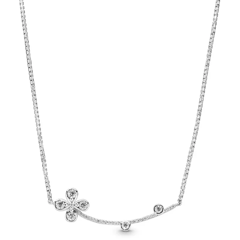 Pandora Colar Pandora Four-Petal Flower 397956CZ-50