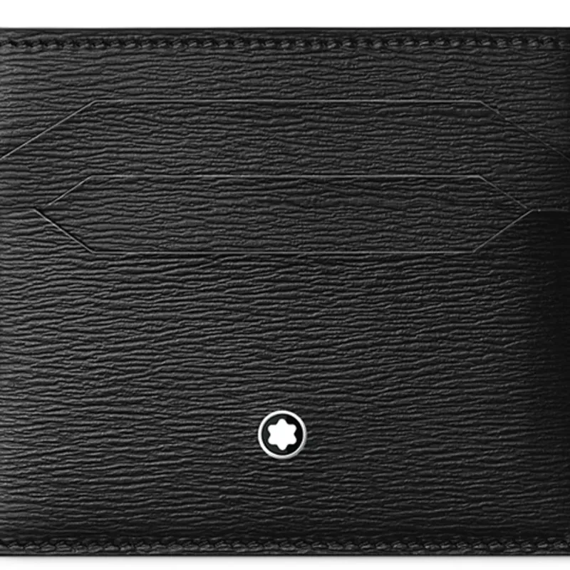 Montblanc Carteira Meisterstück 4810 6cc Preta 129253