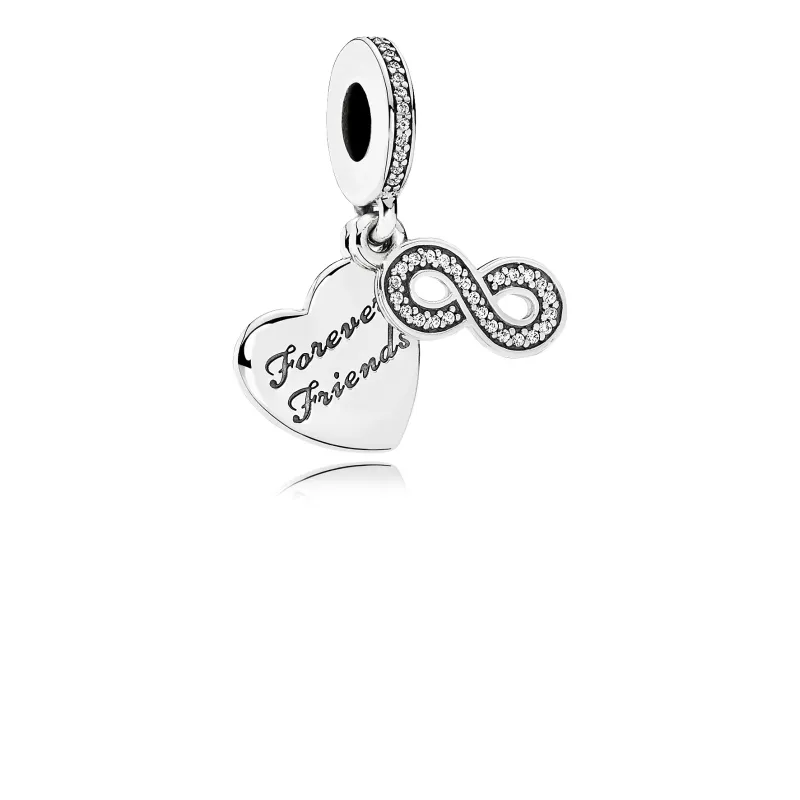 Pandora Conta Pendente Coração Forever Friends 791948CZ