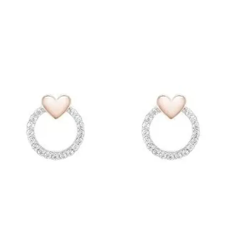 UNIKE Brincos Valentines 2023 Rose Golden UK.BR.1204.0149