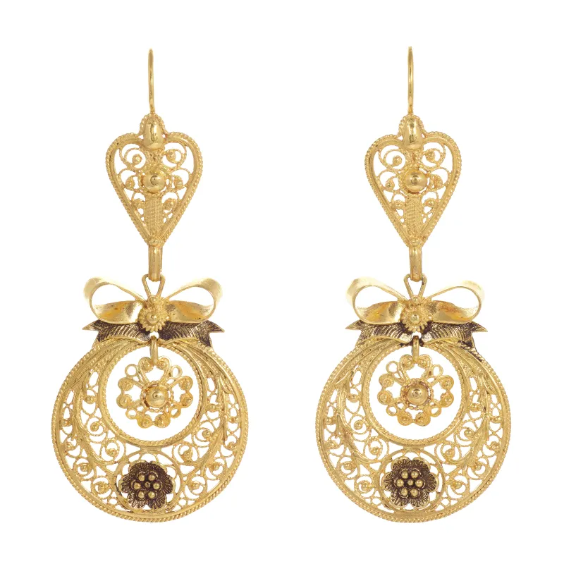 Marcolino Brincos Ouro Amarelo 18BR-OA1005-143