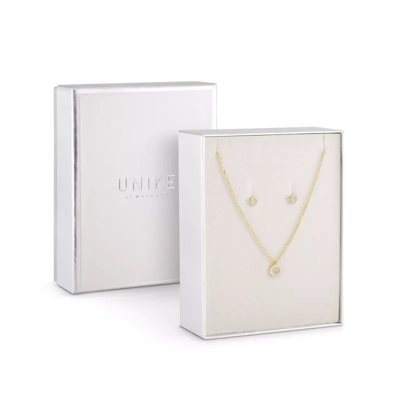 Unike Conjunto Classy Circle Golden UK.PK.1204.0022