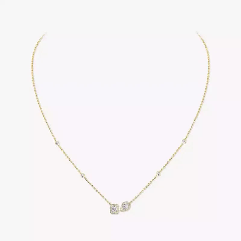Messika Colar de Diamantes em Ouro Amarelo FI.14534.YG