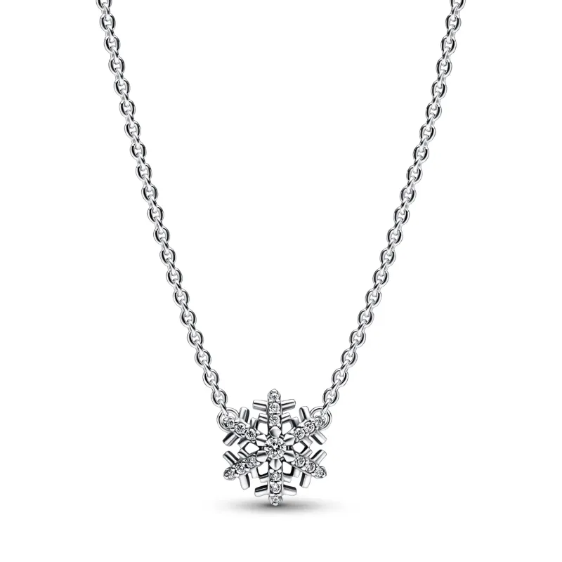 Pandora Colar com Pendente Sparkling Snowflake 392371C01-45