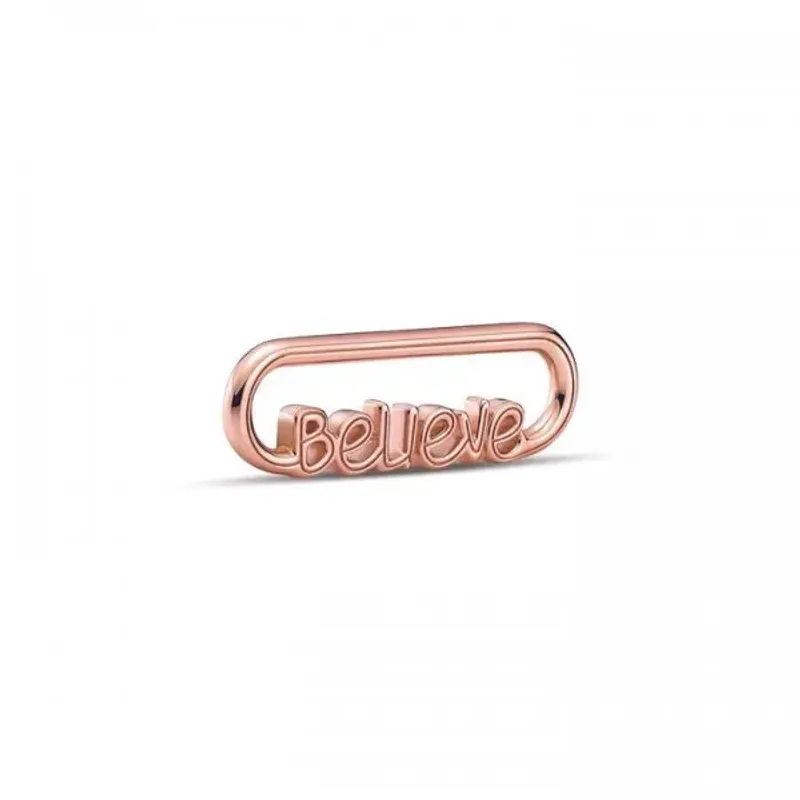 Pandora Styling Believe Word Link 789667C00