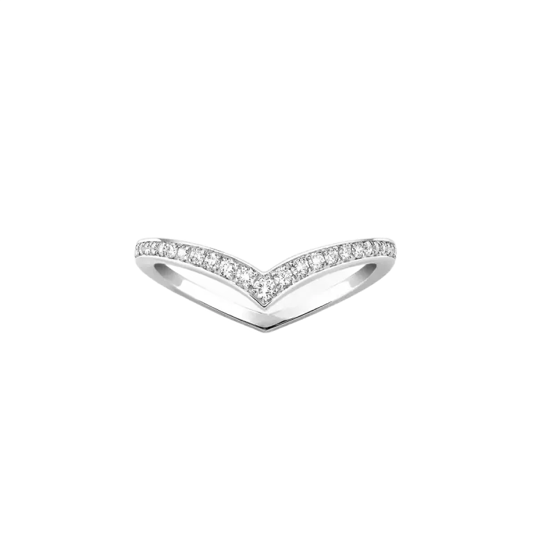 Messika White Gold Diamond Ring AN.12088.WG.54