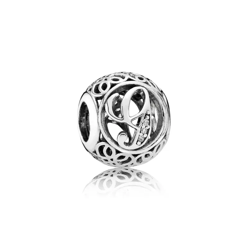 Pandora CONTA R AG C/ZIRC LETRA G 1,9g 791851CZ