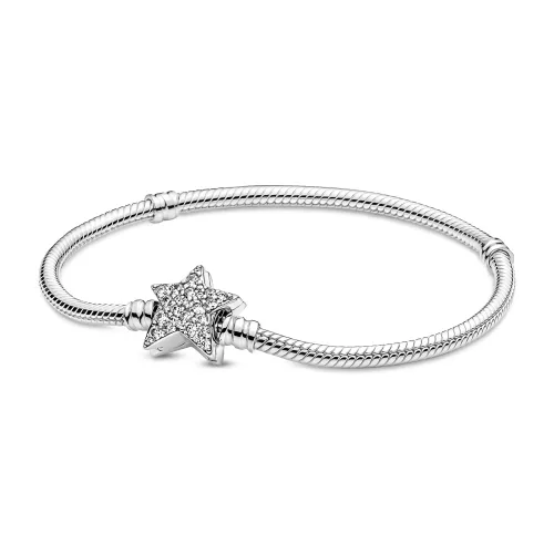 Pulseira com Fecho Estrela Assimétrica