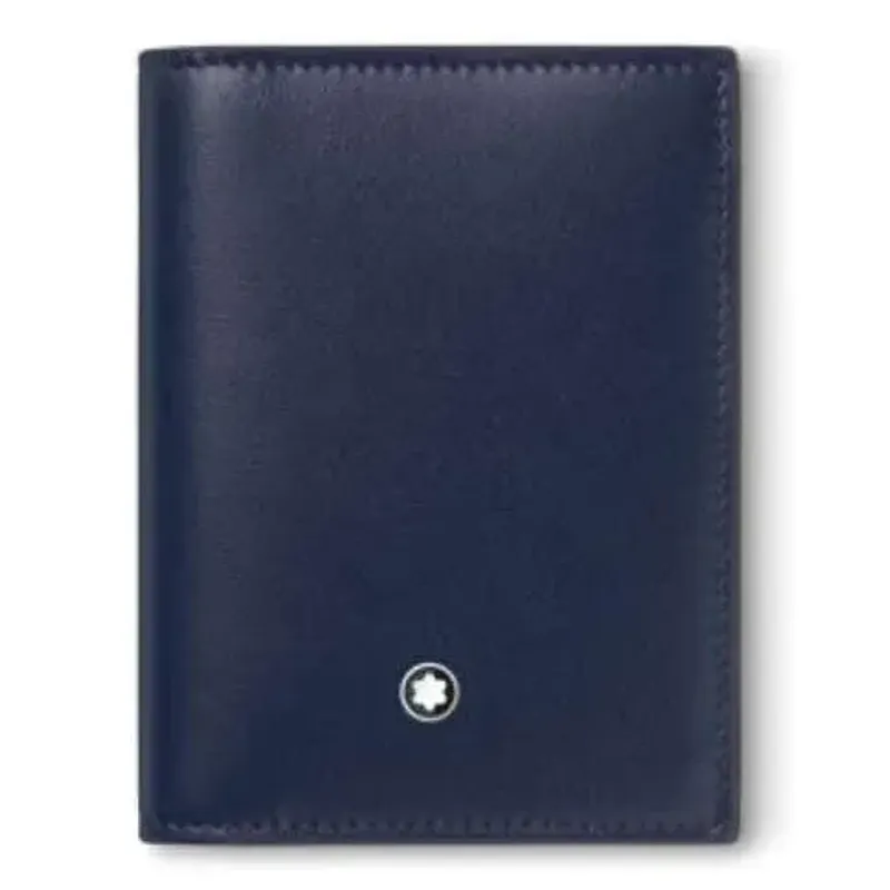 Montblanc Meisterstuck Card Holder 4cc Ink Blue 131693